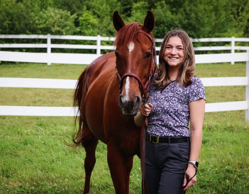 Audrey Hummer with Delilah